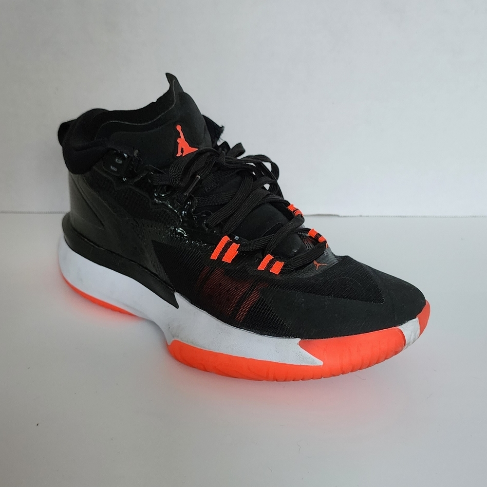 Nike Jordan Zion 1 PF Bloodline Black Bright Crimson Men Basketball DA3129-006